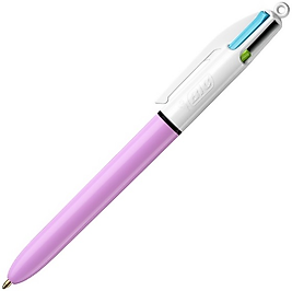 BIC TÜKENMEZ KALEM 4 RENK FUN  LİLA 503815