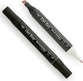 DEL REY GRAFİK MARKÖR TWIN MN-DRWG0.5 WARM GREY