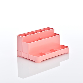 OPS KLM 202 MASAÜSTÜ ORGANİZER KALEMLİK PASTEL PEMBE