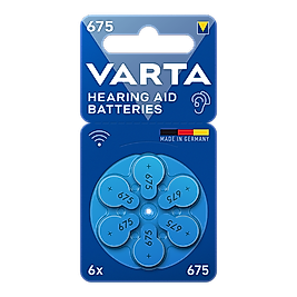 VARTA İŞİTME PİLİ 675 6'LI