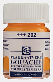 Talens Guaj Boya 16 ML 202 - Deep Yellow
