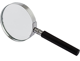 KRAF BÜYÜTEÇ METAL ÇERÇEVE 75MM 5X 375G