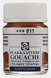 Talens Metalik Guaj Boya 16 ML 811 - Bronze