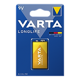 VARTA ALKALİN LL TEKLİ 9 VOLT 4122101411