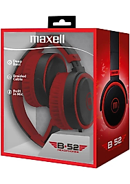 MAXELL B&52 HEADPHONES ( Kırmızı Kulaklık )