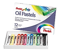 PENTEL PASTEL BOYA YAĞLI PHN12 12 RENK Y PHN12