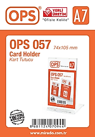 OPS DP 057  A7 DİKEY KART TUTUCU EĞİMİ AYARLANABİLİR