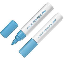 PILOT DEKORASYON KALEMİ PINTOR M PASTEL MAVİ SW-PT-M-PL