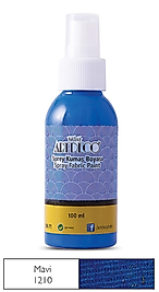 ARTDECO KUMAŞ BOYASI SPREY 100 ML MAVİ Y-010D-1210