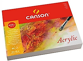 CANSON AKRİLİK BOYA BLOĞU 32x41 400 GR 50 SF 20080741