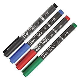 HI-TEXT ASETAT KALEMİ (S) 4 LÜ 780S4PVC