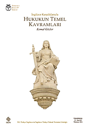 Hukukun Temel Kavramları (İngilizce Karşılıklarıyla) KEMAL GÖZLER (Ekin)