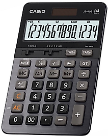 CASIO HESAP MAKİNESİ MASAÜSTÜ JS-40B-W-DH 12 HANE