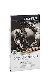 LYRA KURU BOYA REMBRANDT POLYCOLOR GRI 12 LI METAL L2001122