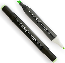 DEL REY GRAFİK MARKÖR TWIN MN-DR171 JADE GREEN