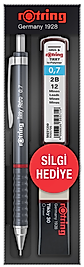 ROTRİNG VERSATİL KALEM TIKKY RETRO OKUL SETİ 0.7 GRİ RO-RK07-GRI