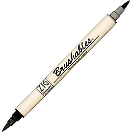 ZIG BRUSHABLES MS-7700 010 PURE BLACK