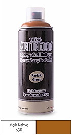 ARTDECO SPREY BOYA AKRİLİK 400 ML AÇIK KAHVE Y-400-630