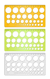 HATAS DAİRE ŞABLONU 1-35MM. EKONOMİK 02271