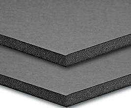 KRAF MAKET KARTONU KÖPÜKLÜ EKO 70x100 2 MM SİYAH 7012SE