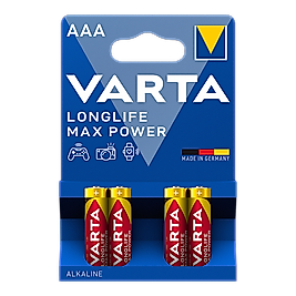 VARTA ALKALİN LL MAX POWER AAA 4 LÜ 4703101404