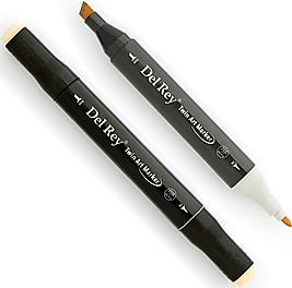DEL REY GRAFİK MARKÖR TWIN MN-DR141 BUTTERCUP YELLOW