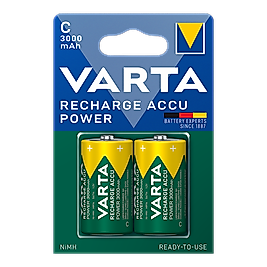 VARTA ŞARJLI 3000MH 2'Lİ C BOY 56714101402