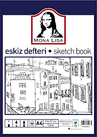 SÜDOR ESKİZ DEFTERİ A4 120g 50YP BN05-4