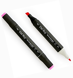 DEL REY GRAFİK MARKÖR TWIN MN-DR006 VIVID PINK