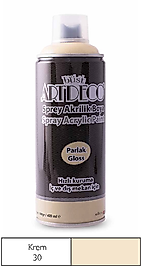 ARTDECO SPREY BOYA AKRİLİK 400 ML KREM Y-400-30