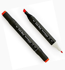DEL REY GRAFİK MARKÖR TWIN MN-DR016 CORAL PINK