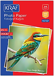 KRAF FOTOĞRAF KAĞIDI A4 250g 20 Lİ 2250