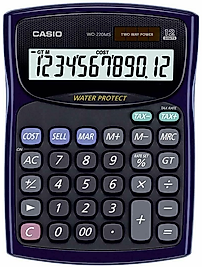 CASIO HESAP MAKİNESİ MASAÜSTÜ WM-220MS 12 HANE