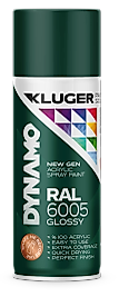 KLUGER DYNAMO Akrilik 400 Ml. Sprey Boya Yosun Yeşil RAL 6005 (151)