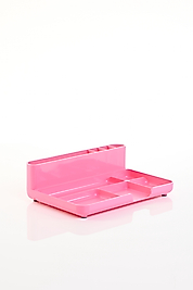 OPS KLM 206 MASAÜSTÜ ORGANİZER KALEMLİK PASTEL PEMBE