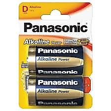 PANASONIC ALKALIN POWER 1,5 Volt Büyük Pil 2'li (LR20APB/2BP)