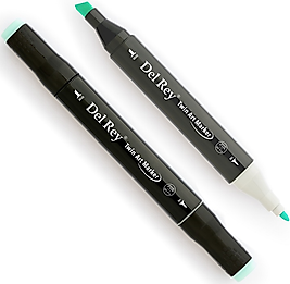 DEL REY GRAFİK MARKÖR TWIN MN-DR178 COOL SHADOW