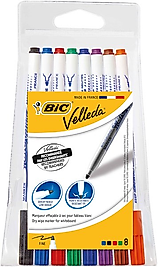 BIC BEYAZ TAHTA KALEMİ VELLEDA ÇOCUK 1721 8 Lİ KARIŞIK 119900