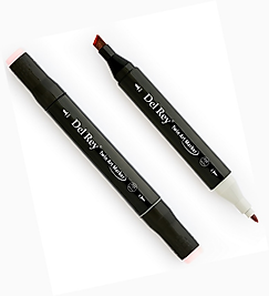 DEL REY GRAFİK MARKÖR TWIN MN-DR018 PEACH