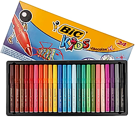 BIC KEÇELİ KALEM VISA JUMBO 24 RENK 829005