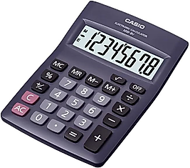 CASIO HESAP MAKİNESİ MW-8V-BK