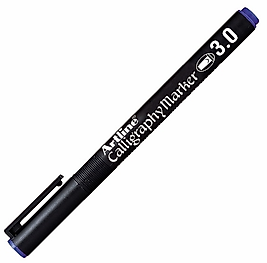 ARTLINE KALİGRAFİ KALEMİ CALLIGRAPHY MARKER PERMANENT 813 3.0 MAVİ A-EK-813 BLUE