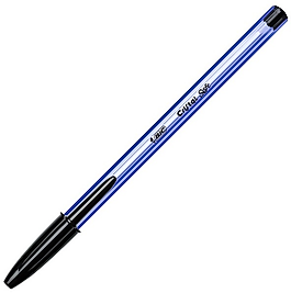 BIC TÜKENMEZ KALEM CRISTAL SOFT SİYAH 918518