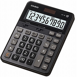 CASIO HESAP MAKİNESİ MASAÜSTÜ DS - 1B 10 Hane Prof Gümüş