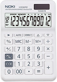 NOKİ HESAP MAKİNESİ 12 HANE H-MC007BC BEYAZ
