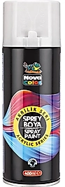 NOVA COLOR AKRİLİK SPREY BOYA 400 ML BEYAZ NC-3504