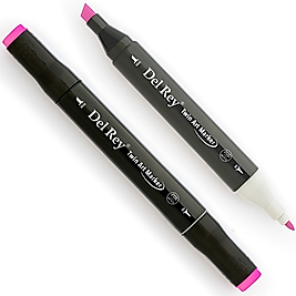 DEL REY GRAFİK MARKÖR TWIN MN-DR087 AZALEA PURPLE