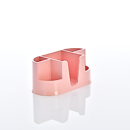 OPS KLM 209 MASAÜSTÜ ORGANİZER KALEMLİK PASTEL PEMBE