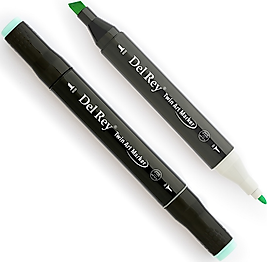 DEL REY GRAFİK MARKÖR TWIN MN-DR179 AQUA MINT