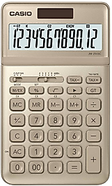 CASIO HESAP MAKİNESİ MASAÜSTÜ JW-200SC-GD ALTIN